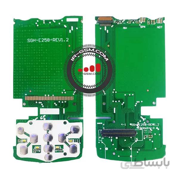 ال سی دی برد سامسونگ lcd board samsung e250d with keypad module
