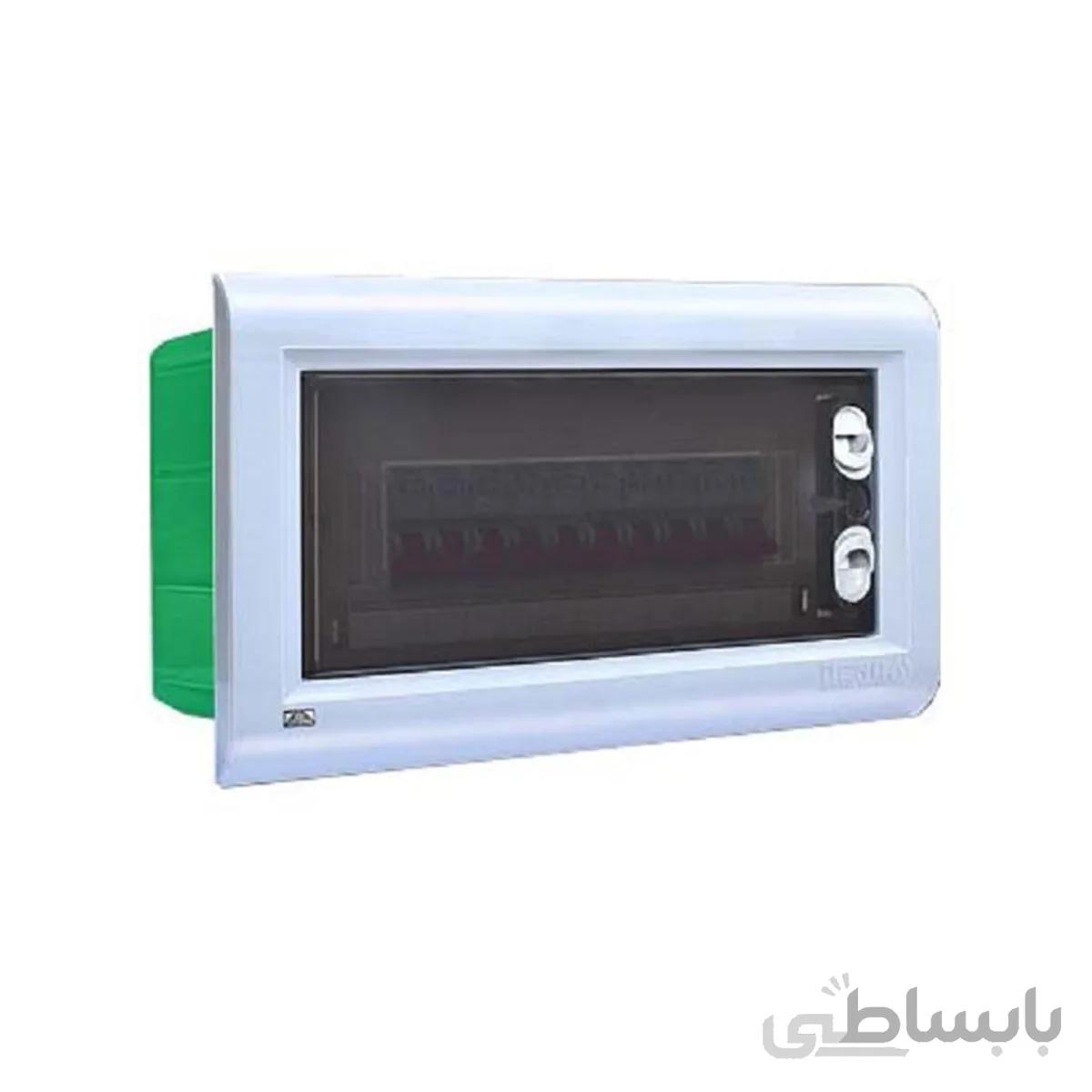 جعبه فیوز 12 عددی تو کار دنا الکتریک مدل سیستما با شین نول (9 کانال)