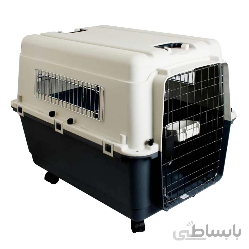 باکس حمل سگ چرخ دار فلامینگو با مجوز یاتا سایز 5 L