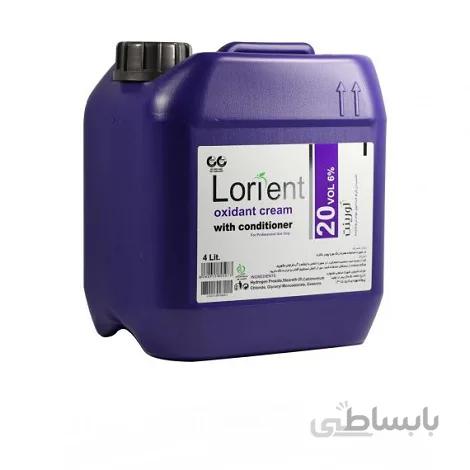 اکسیدان لورینت ۴ لیتری ۶% (نمره ۱) Lorient Oxidant Cream
