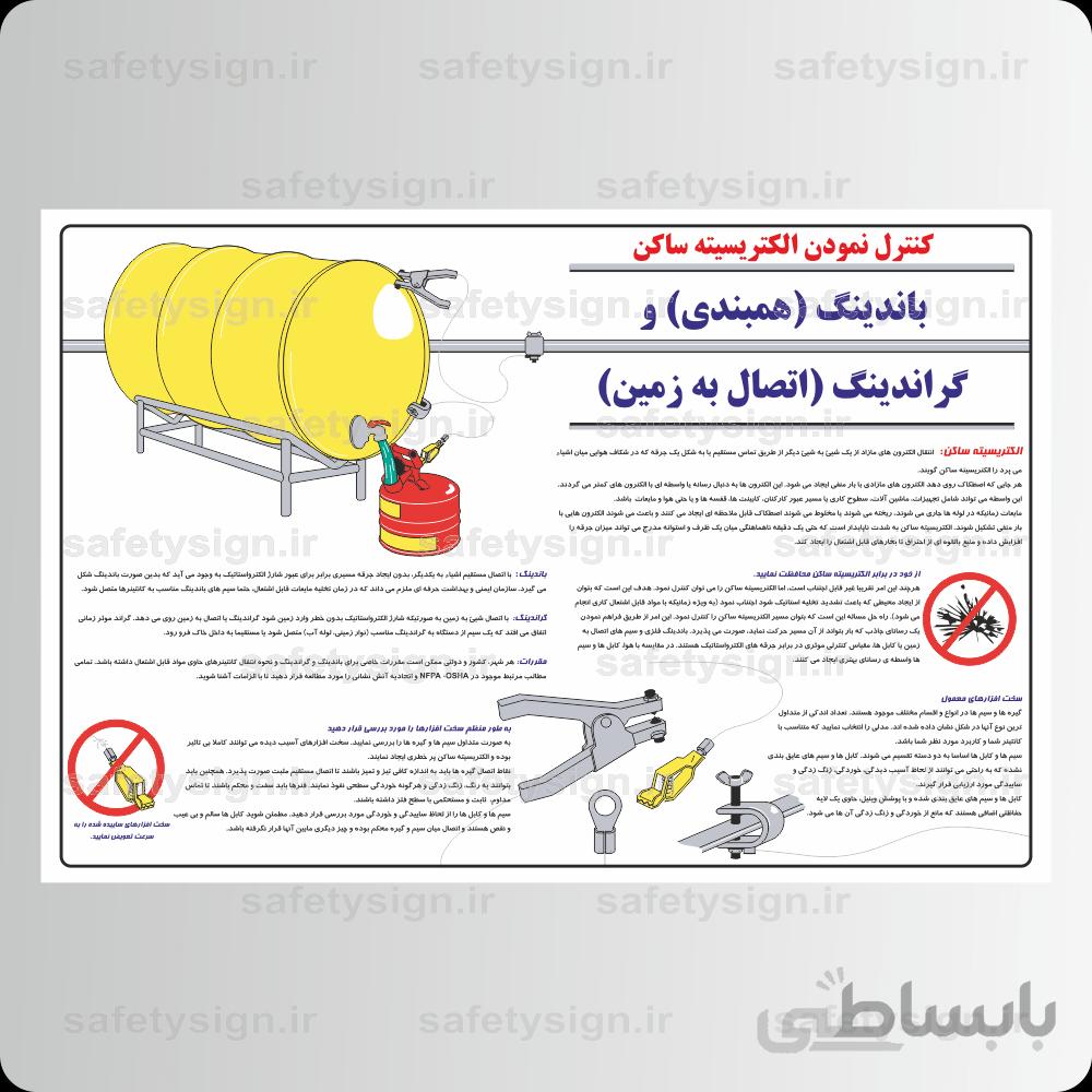 ۹۱۲۲ – کنترل نمودن الکتریسیته ساکن
