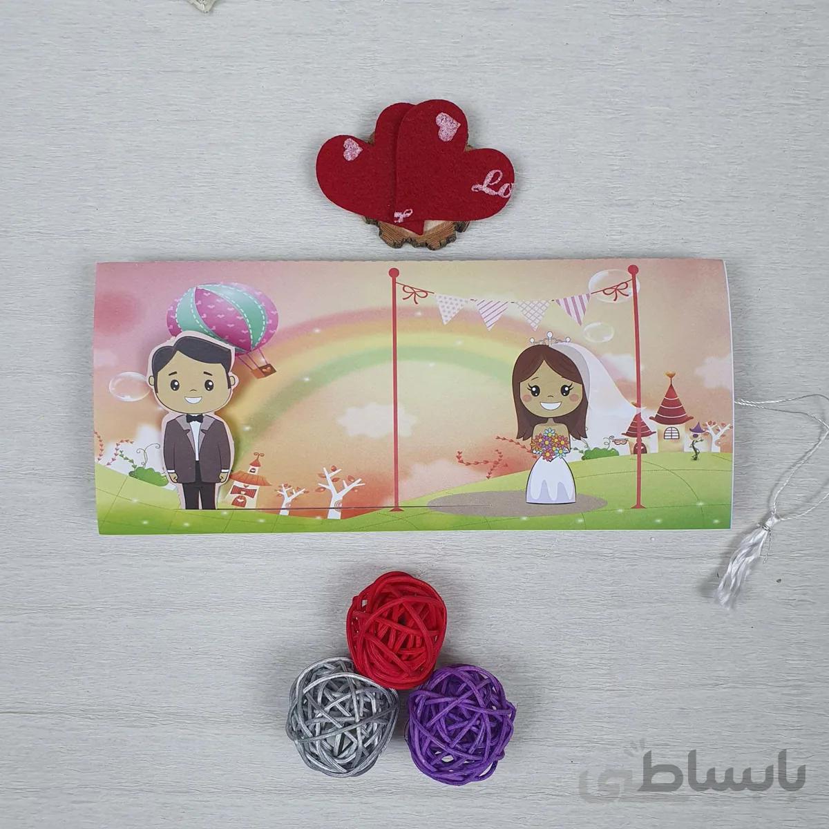کارت عروسی فانتزی کد 2007
