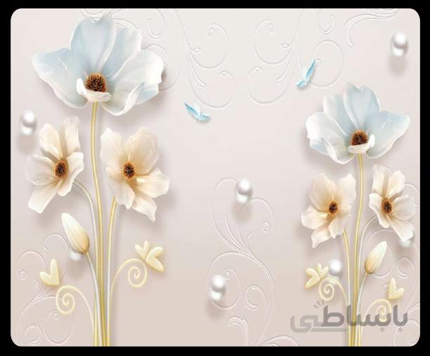 پوستر گل سه بعدی 038