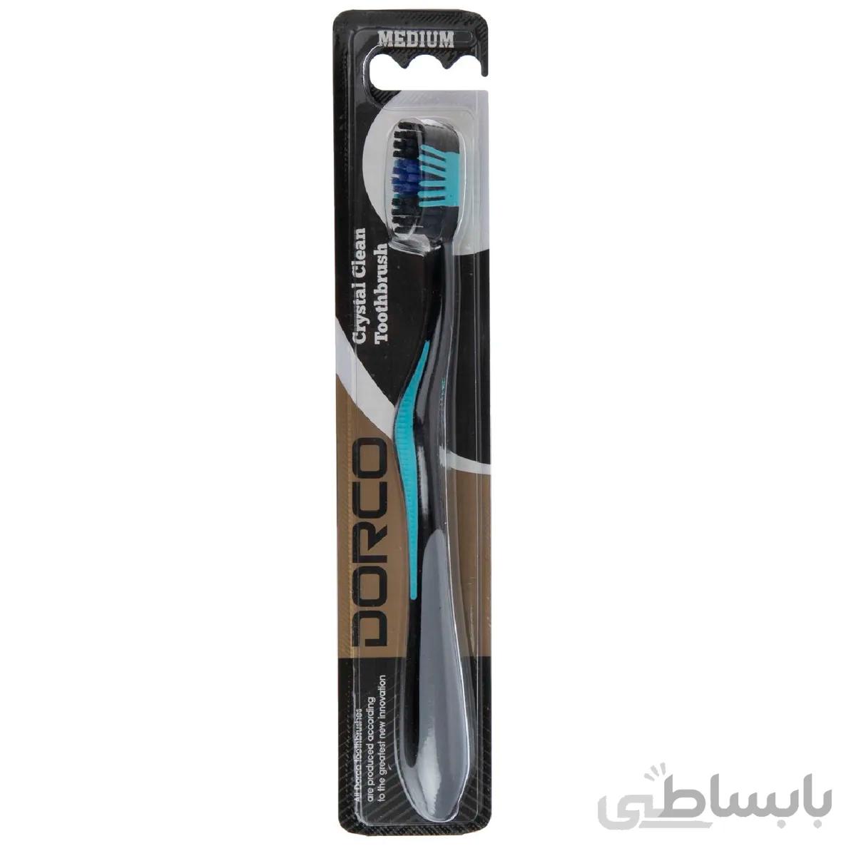 مسواک دورکو کریستال کلین Crystal Clean با برس متوسط