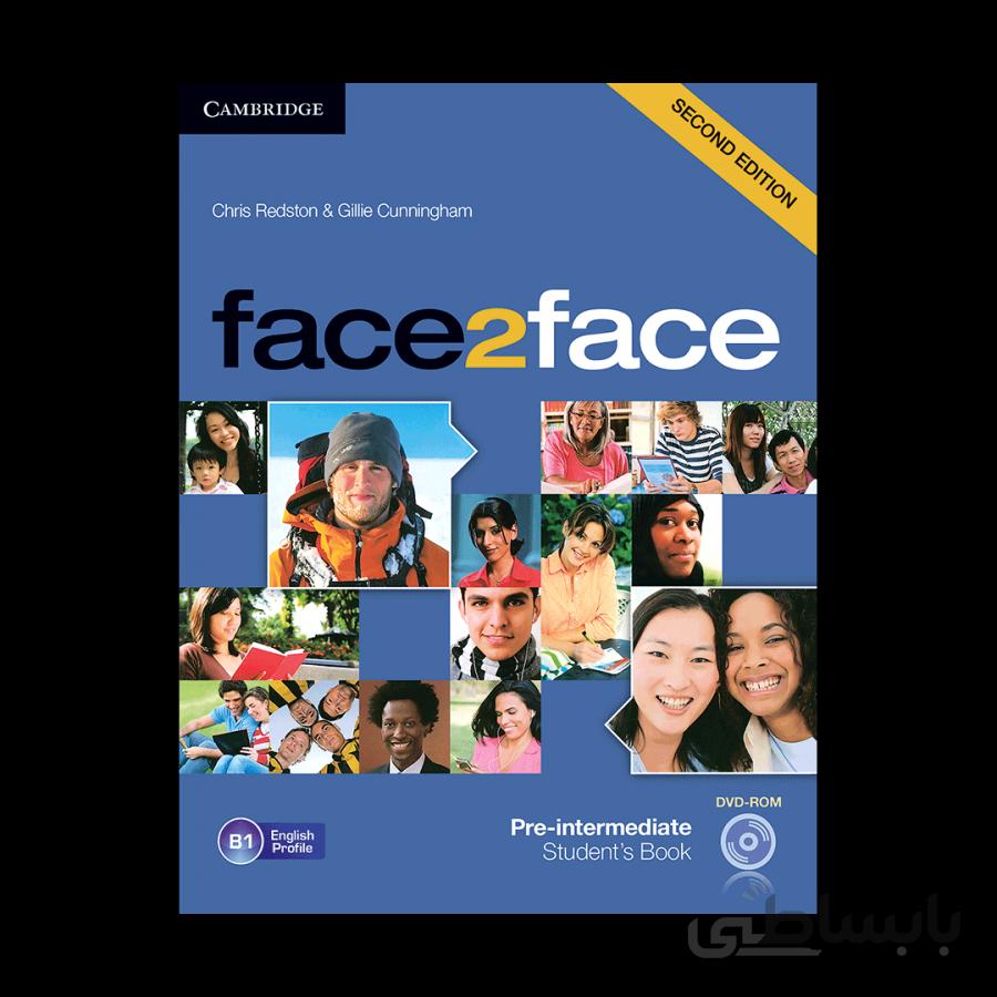 face 2 face Pre-Intermediate 2nd (SB+WB+DVD) خرید کتاب زبان