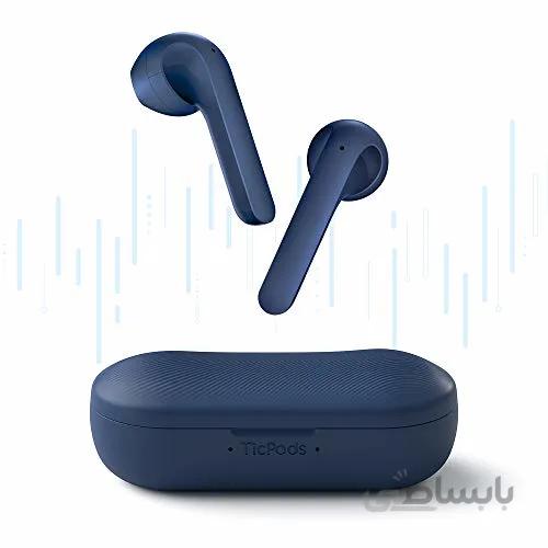 گوشواره های TicPods 2 Pro True Wireless، TWS Earbud ، بلوتوث 5.0 با طراحی دوگانه-میکروفون ، طراحی نیمه گوش ، دستیار صوتی ، ژست سر ، کنترل لمسی ، دستورات سریع ، مقاومت در برابر آب IPX4 ، عمر باتری 20H