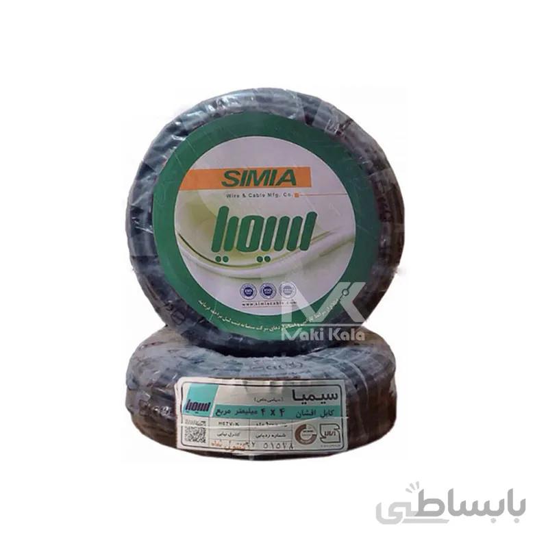 کابل برق 4 در 4 سیمیا بسته 100 متری