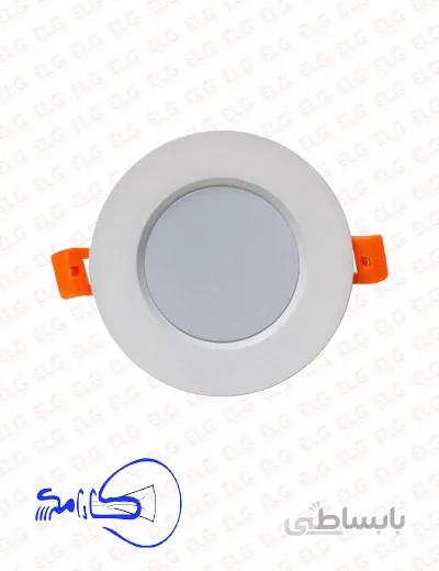 پنل SMD دور فلزی 8 وات توکار کارامکس