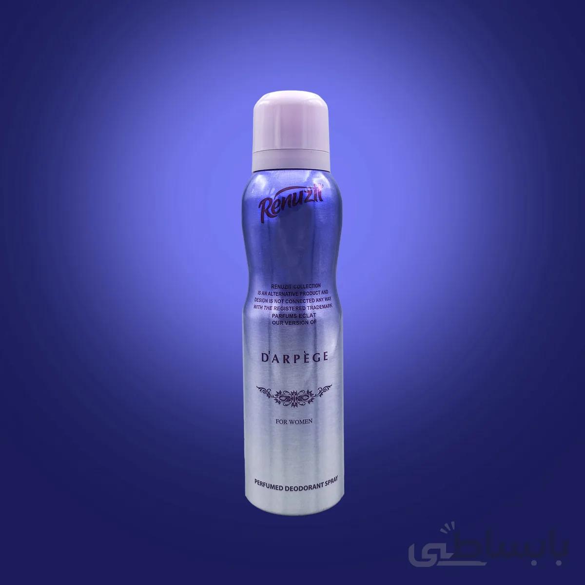 اسپری بدن زنانه مدل DARPEGE رینوزیت ا Darpege Body Spray Renuzit