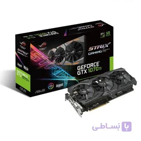 کارت گرافیک ایسوس مدل ASUS ROG Strix GeForce GTX 1070 8GB