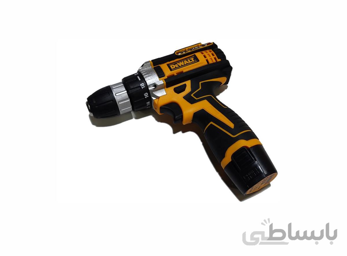 پیچ گوشتی و دریل شارژی دی والت 18 ولت DEWALT