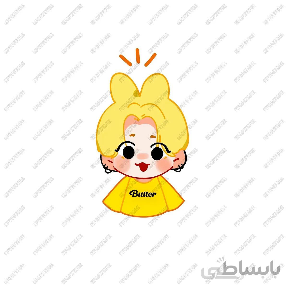 استیکر bts butter کد 11270