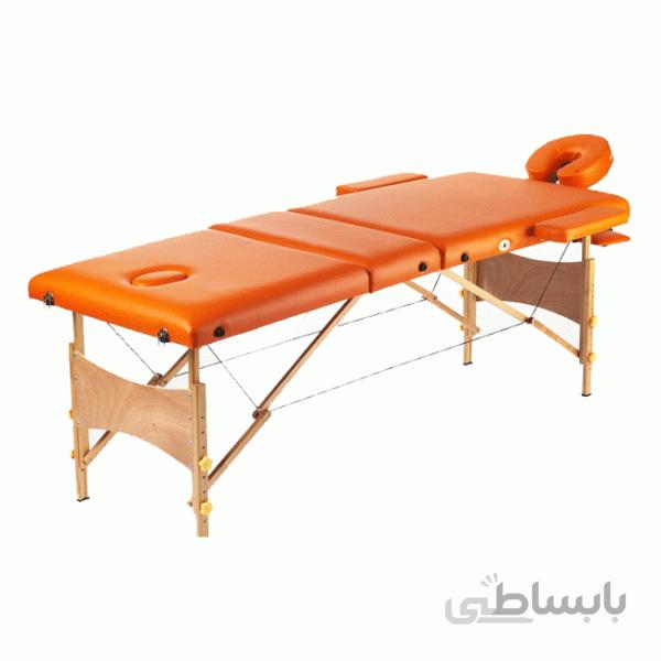 تخت ماساژ پایه چوبی پرتابل مدل «کانفی کر confycare»