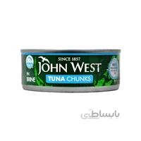 کنسرو ماهی تن در آب نمک ۱۴۵ گرم جان وست – john west
