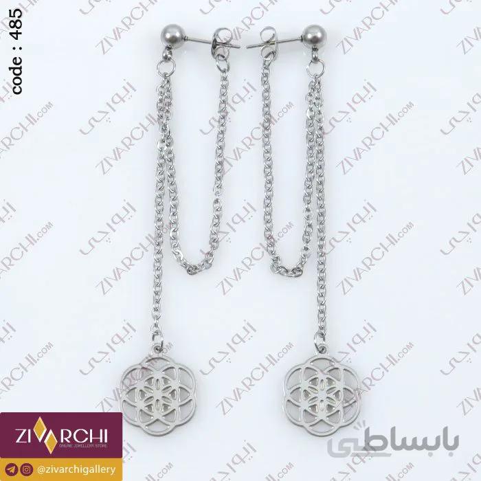 گوشواره میخی آویزی 485