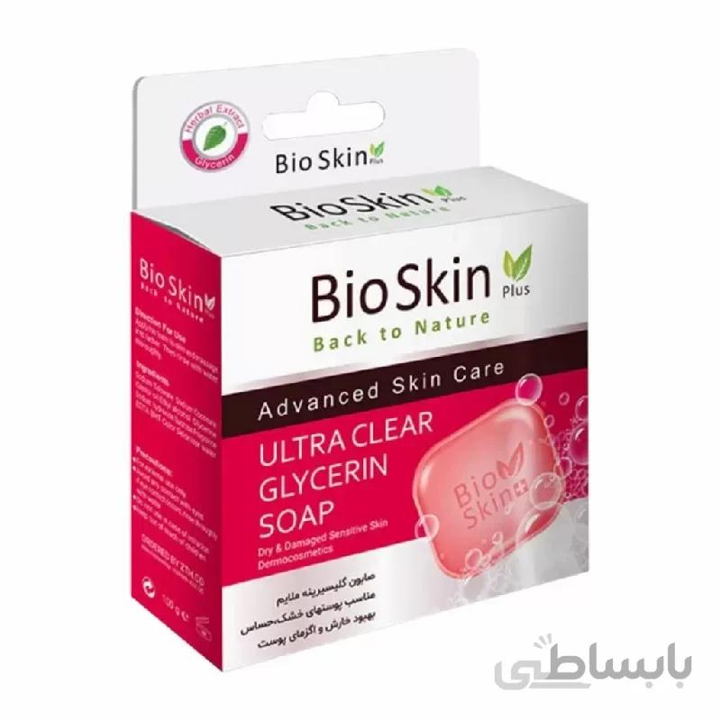 صابون ارگانیک گلیسیرین بایو اسکین پلاس 100 گرم ا Organic glycerin soap Bio Skin Plus
