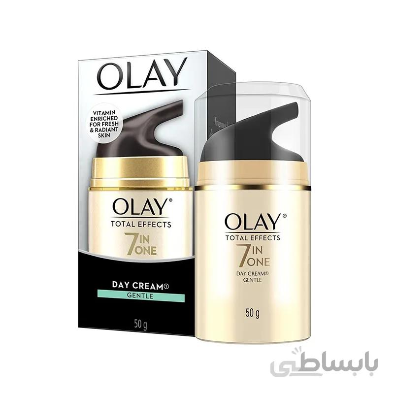کرم اولای توتال افکت روز پوست نرمال آبرسان ضد پیری Olay Day Cream Total Effects 7 in 1, Day cream normal