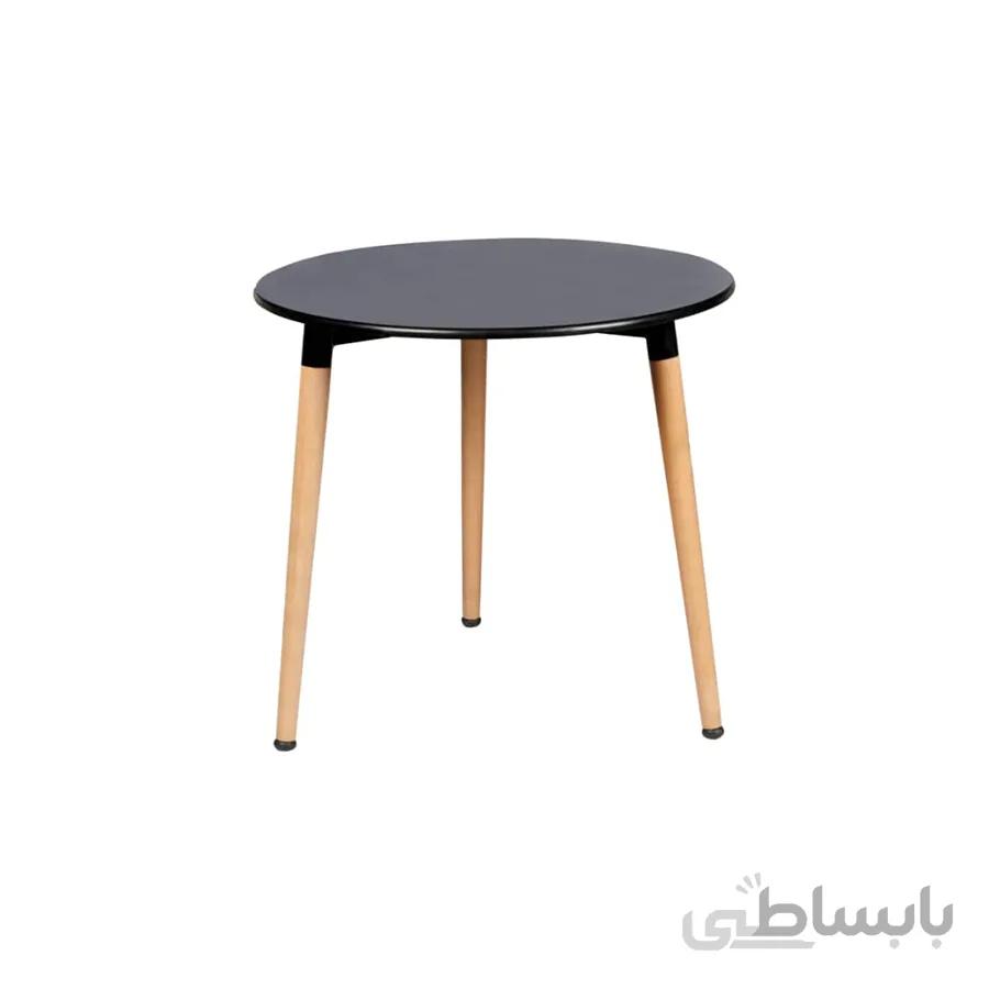 میز پایه چوبی E840