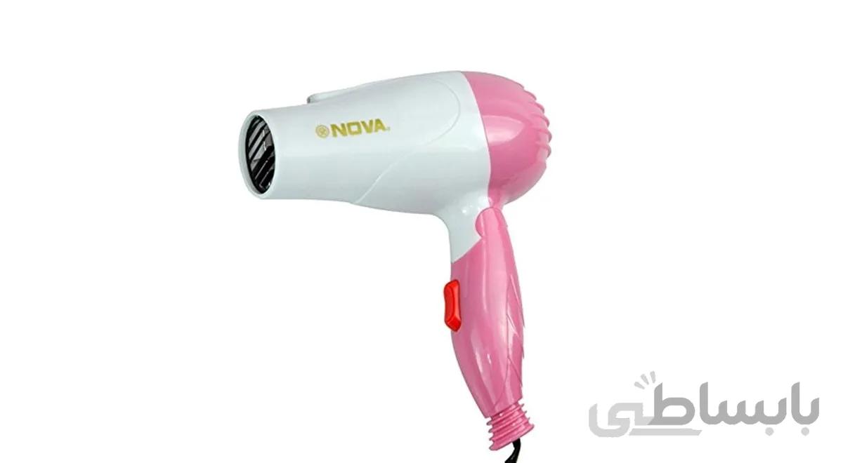 سشوار مسافرتی نووا NOVA NV-1290 ا سشوار مسافرتی نووا مدل NOVA NV-1290