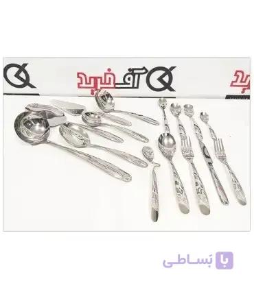 سرویس قاشق و چنگال یونیک طرح قشقایی