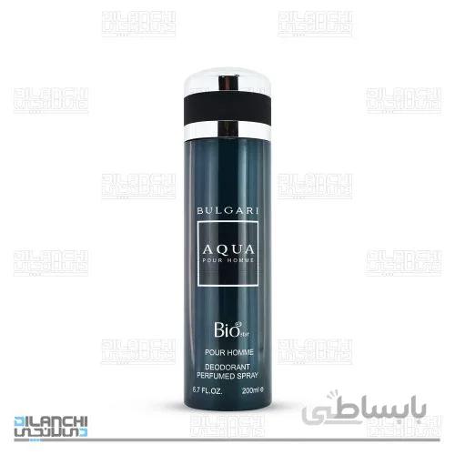 اسپری خوشبو کننده بدن مردانه بیو استار مدل Bvlgari Aqva حجم 200 میلی لیتر
