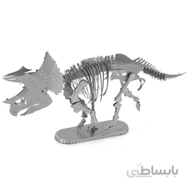 پازل فلزی سه بعدی Triceratops