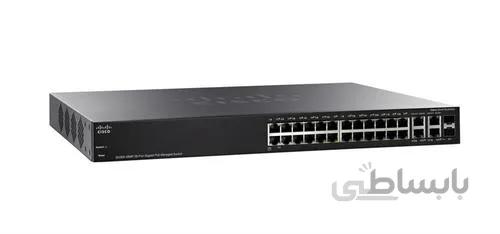 سوییچ SG300-28MP سیسکو ا Cisco Switch SG300-28MP