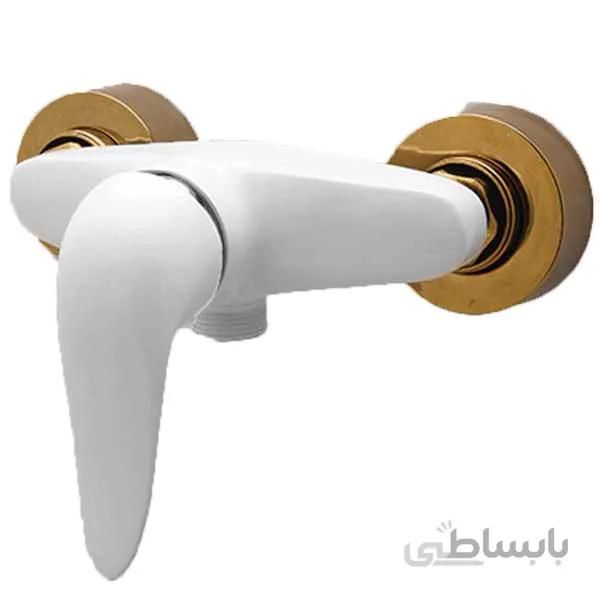 شیر توالت ممتاز مدل مهر سفید طلا