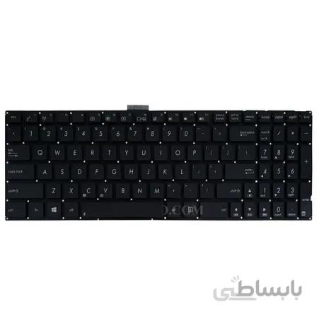 کیبورد لپ تاپ ایسوس X553-X555-P2540U مشکی-اینترکوچک بدون فریم