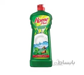 مایع ظرفشویی هوم پلاس(Home plus) آبکشی آسان سبز حجم 750 میلی لیتری
