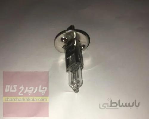 لامپ چراغ جلو پژو 206 صندوقدار H1 نور بالا پایین 12 V برند NAICO