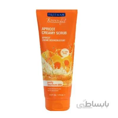 ماسک اسکراب کرمی زردآلو فریمن Freeman Creamy Apricot Face Scrub