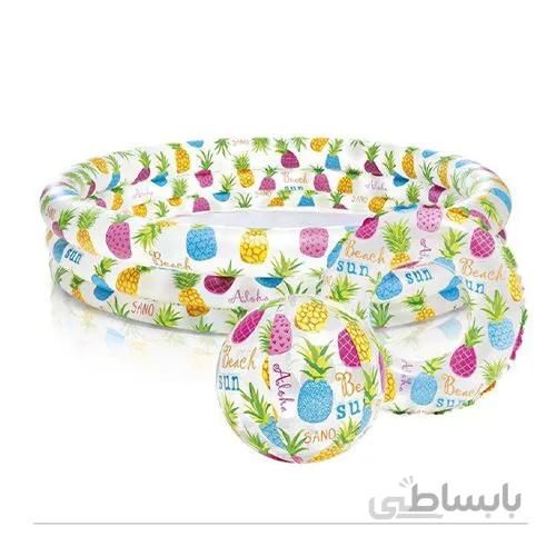 استخربادی اینتکس طرح آناناس 59469NP ا Intex Inflatable Baby Pool