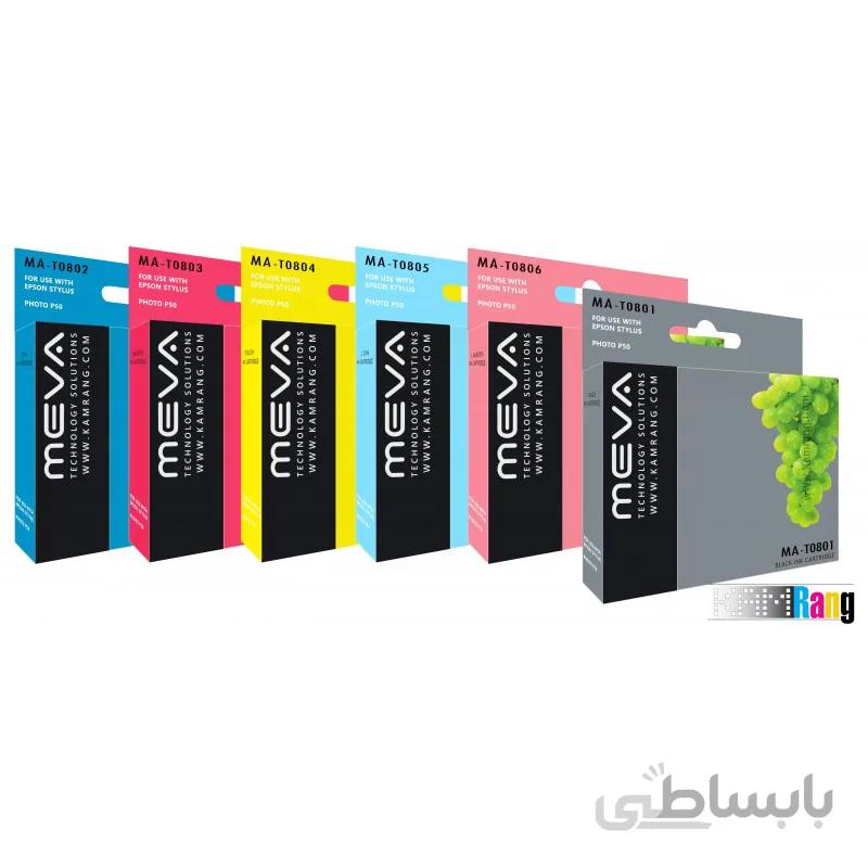 کارتریج جوهرافشان میوا اپسون T0801-T0806 سری کامل