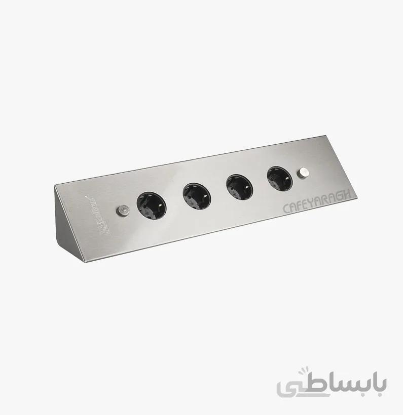 پریز روکار کنج ملونی مدل 10010