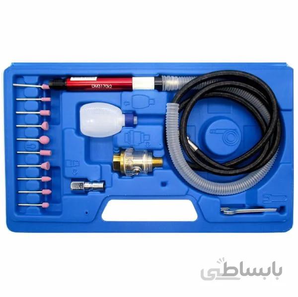 کیت فرز مینیاتوری دامار مدل DM3170K2 ا Damar DM3170K2 Air Pencil Grinder