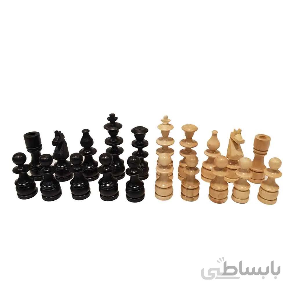 مهره شطرنج چوبی دستساز اعلا بزرگ