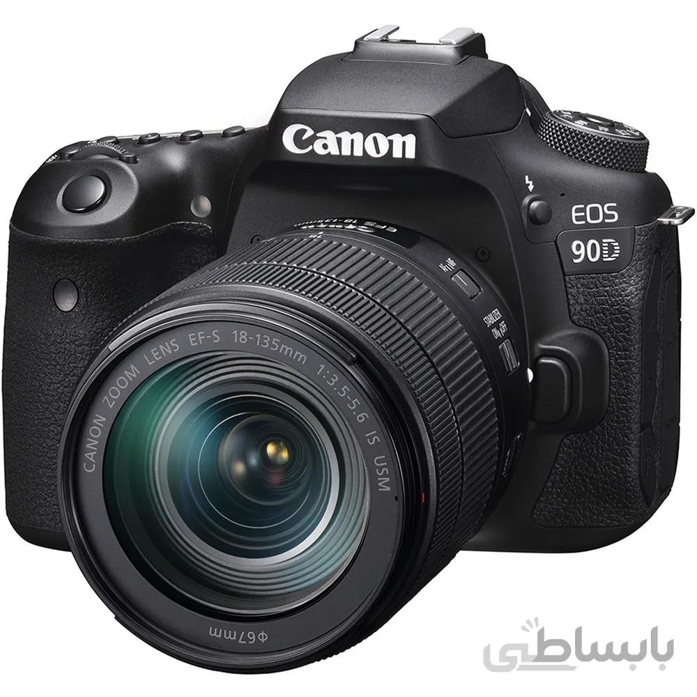 Digital Camera Canon EOS 90D With 18-135mm IS USM ا دوربین حرفه ای کانن EOS 90D با لنز 18-135 میلیمتر IS USM