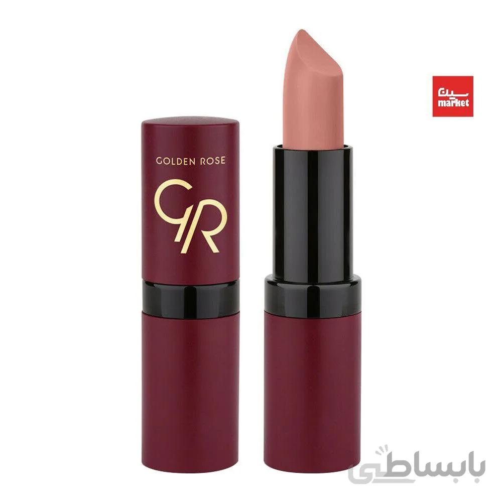 رژ لب گلدن رز مدل ولوت مات (velvet matte)