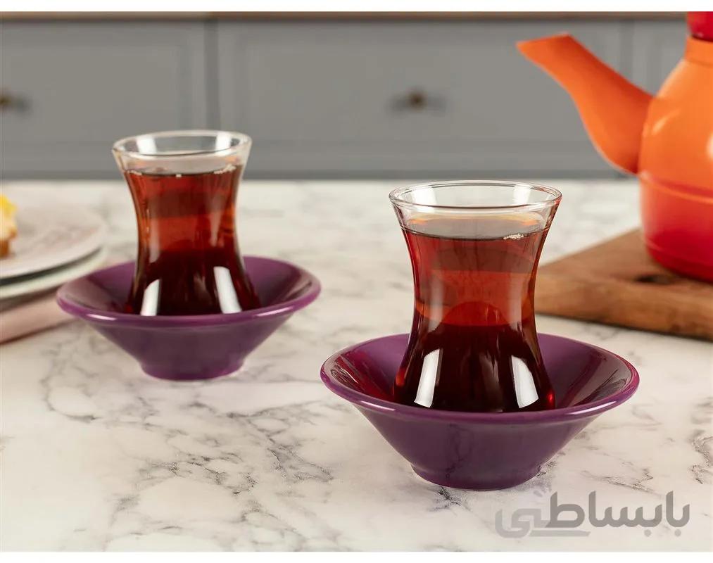 ست چای خوری 8 پارچه مدل Bellavista Murdum مادام کوکو