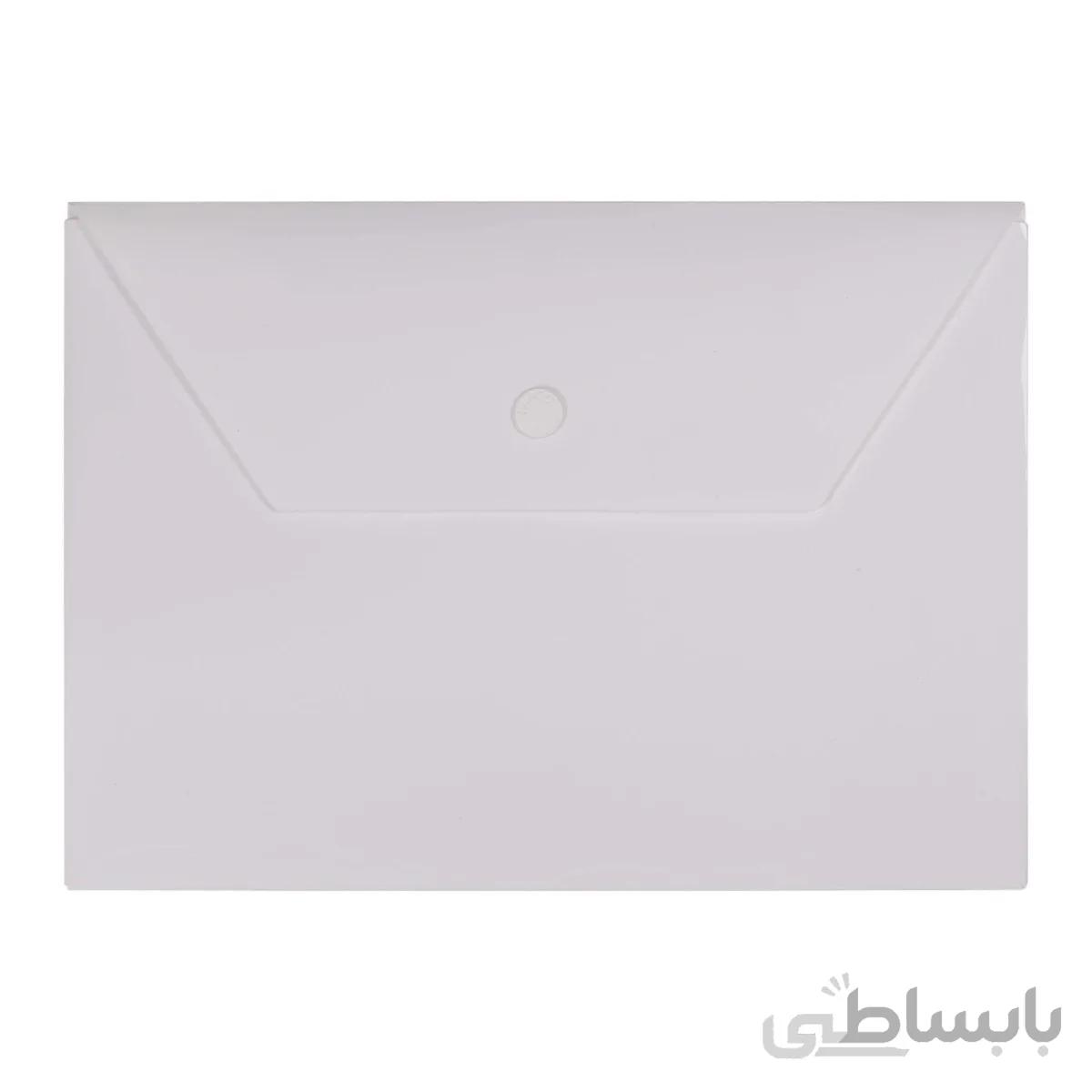 پاکت دکمه دار B5 پاپکو کد B5-Clear