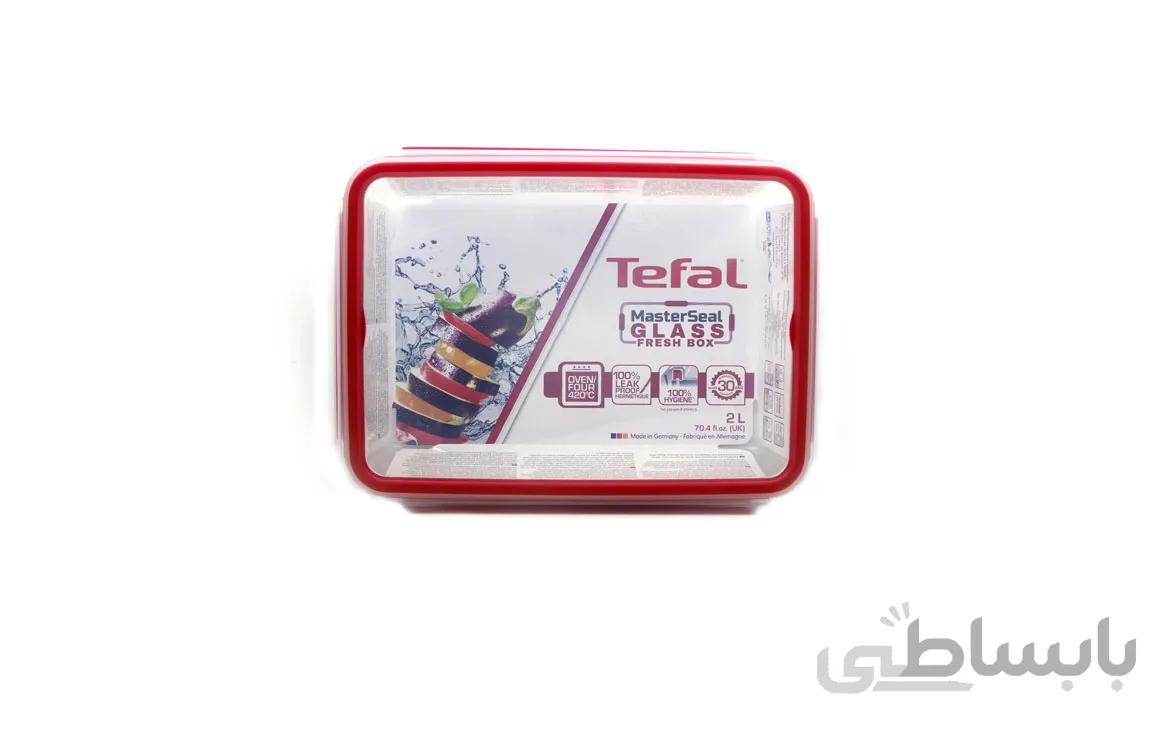 ظرف نگهدارنده شیشه ای 2 لیتری تفال