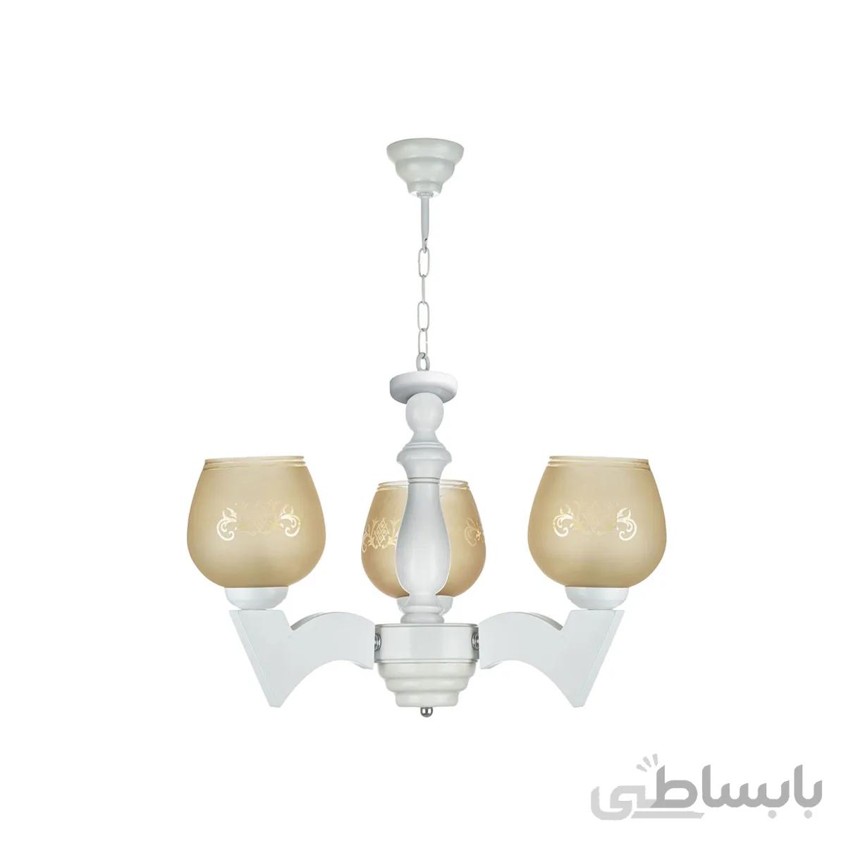 لوستر سه شعله چشمه نور کد G675/3