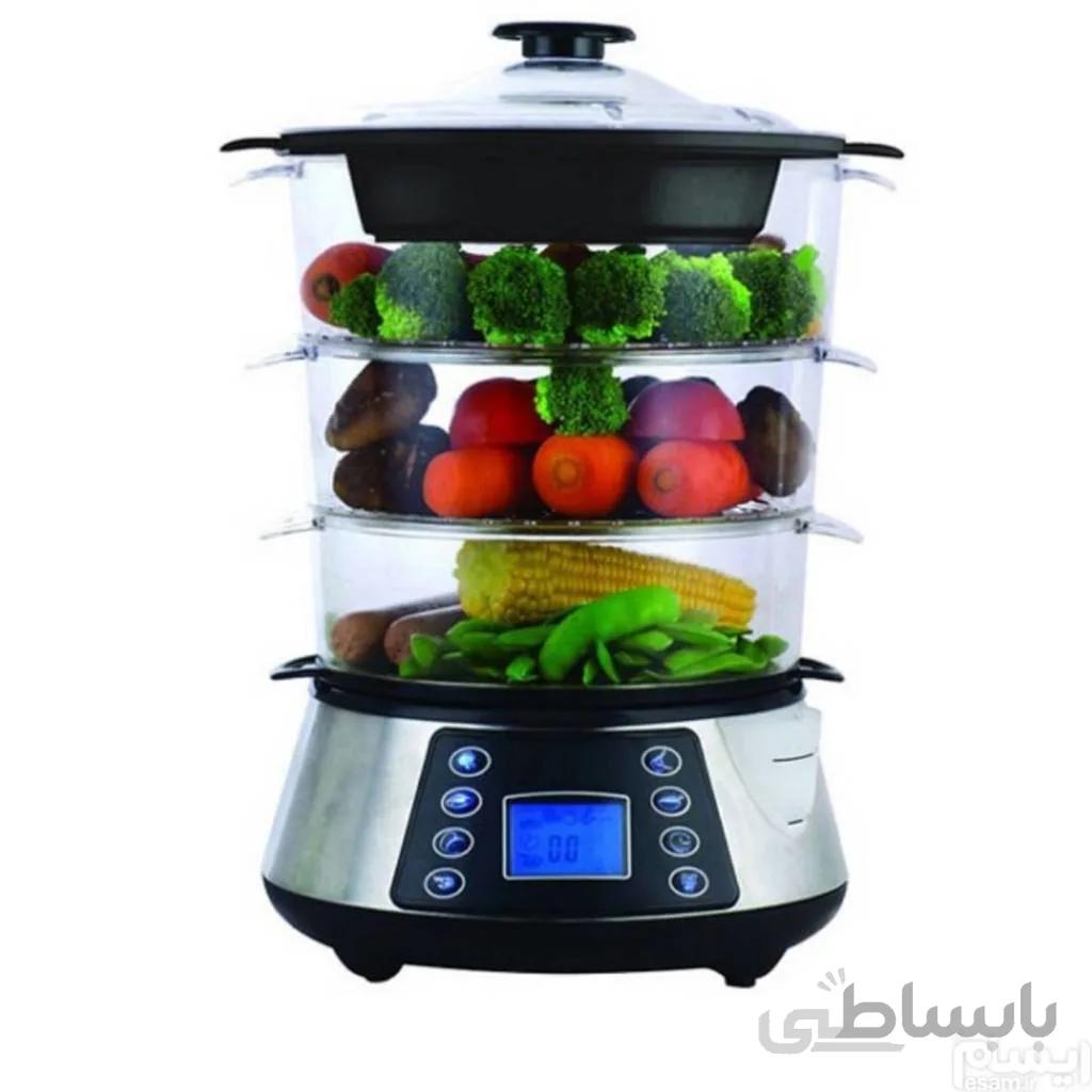بخارپز دیجیتالی فوما مدل FU480 ا Digital Food Steamer Fuma FU-480