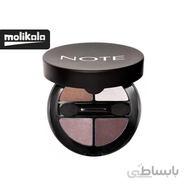 سایه چشم چهاررنگ نوت مدل لومینوس سیلک