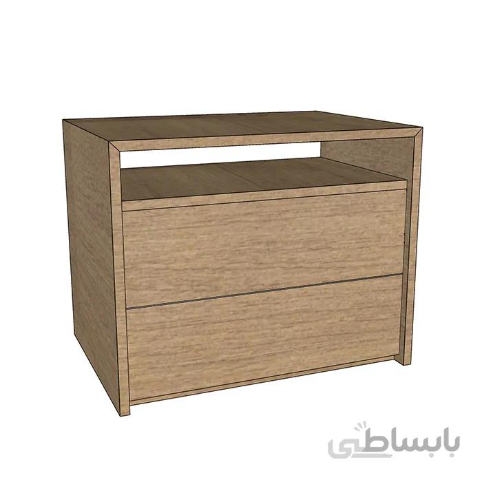 دراور 2 کشو مدل F4