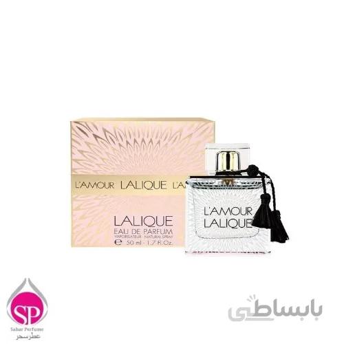 ادو پرفیوم زنانه لالیک مدل Le Amour حجم 100 میل
