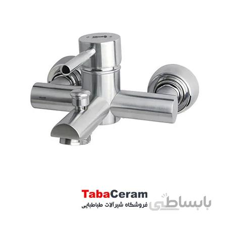 شیر حمام مدل موناکو پلاس کروم ا شیر حمام مدل موناکو پلاس کروم