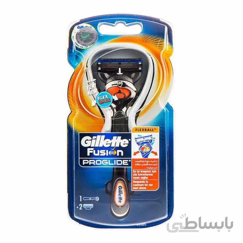 خود تراش فیوژن پروگلاید پاور فلکسبال Gillette ا Gillette Fusion Proglide Power Flexball Blade