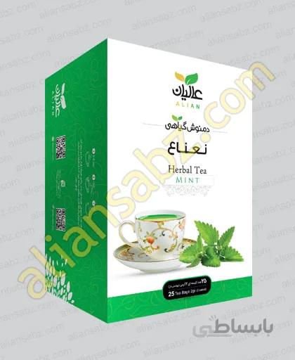 دمنوش نعناع عالیان سبز